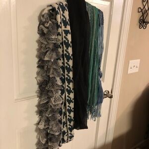 Elegant Multi-Patterned Scarf Collection set of 5